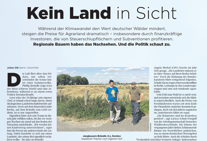 Fachmakler für land-, forst- und pferdewirtschaftliche Immobilien
