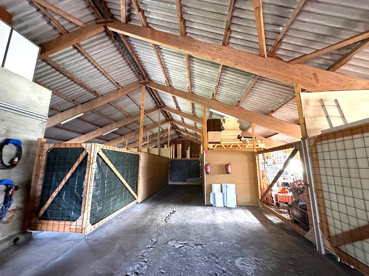 Innenansicht Stallgebäude