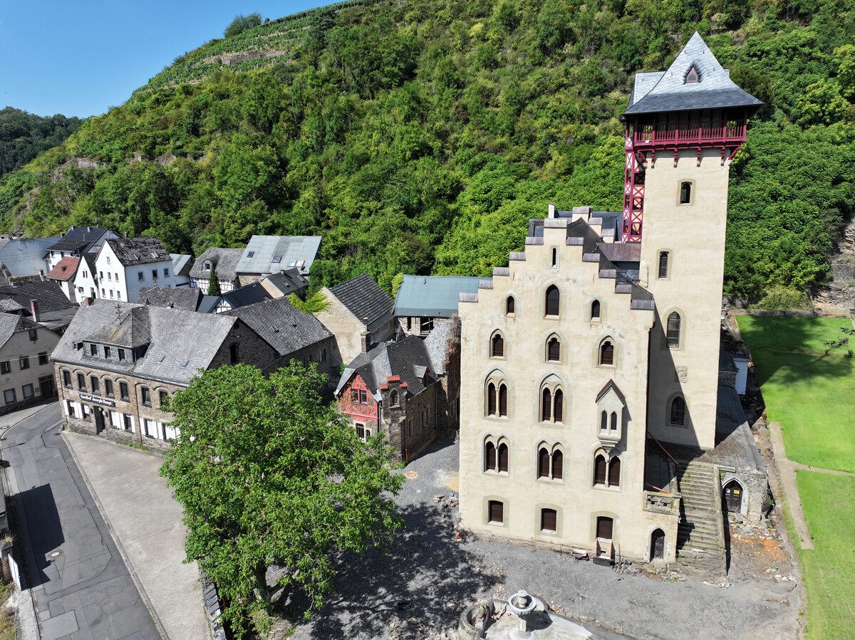 Ostansicht Vogelperspektive