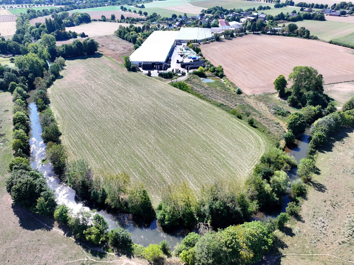 Ostansicht Vogelperspektive