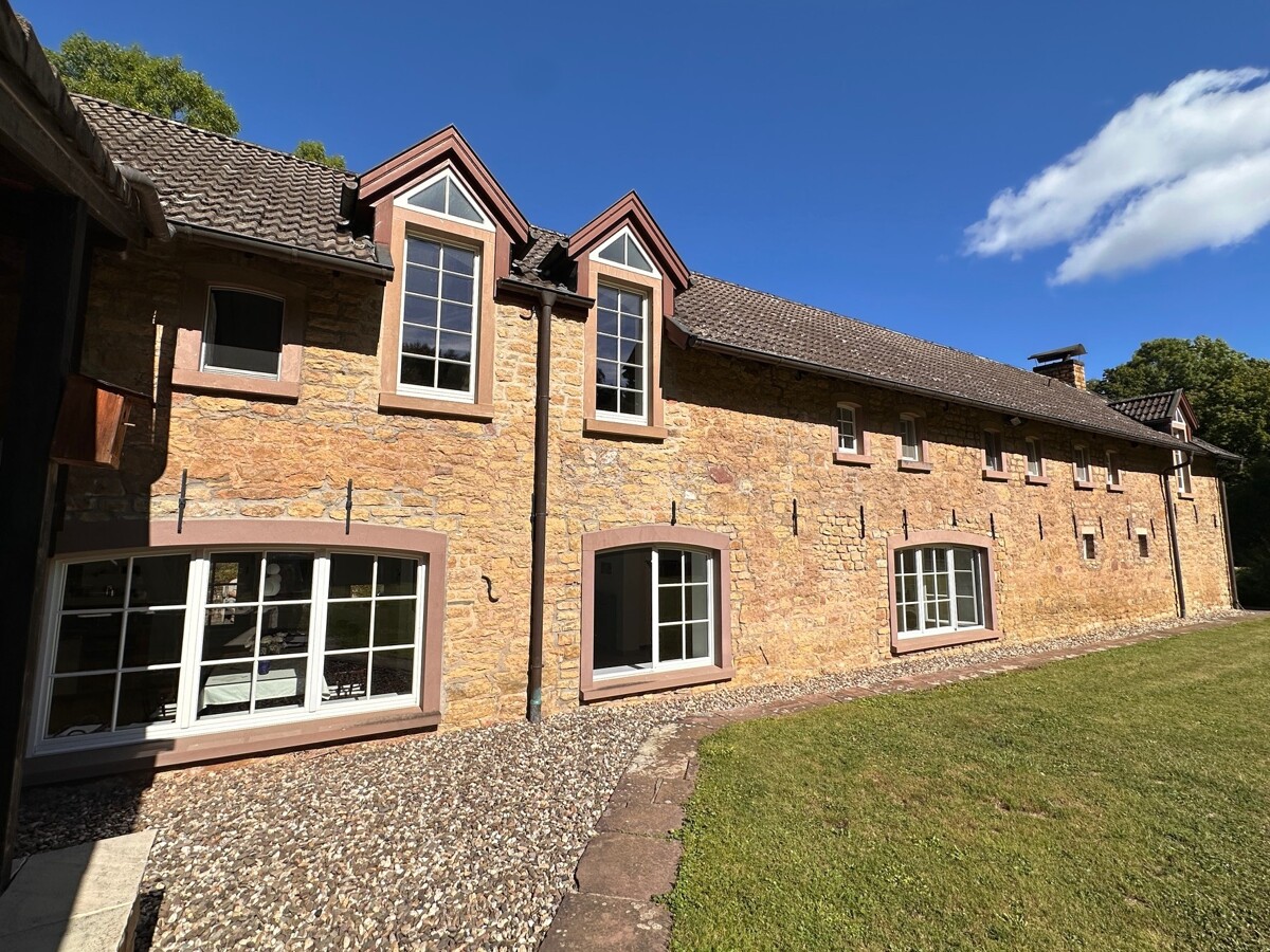 Südansicht Nordflügel Haupthaus