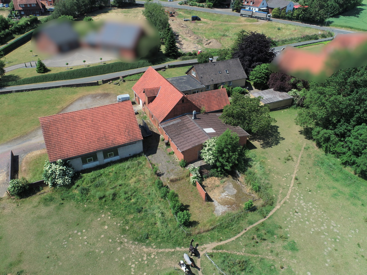 Rückwärtige Hofansicht