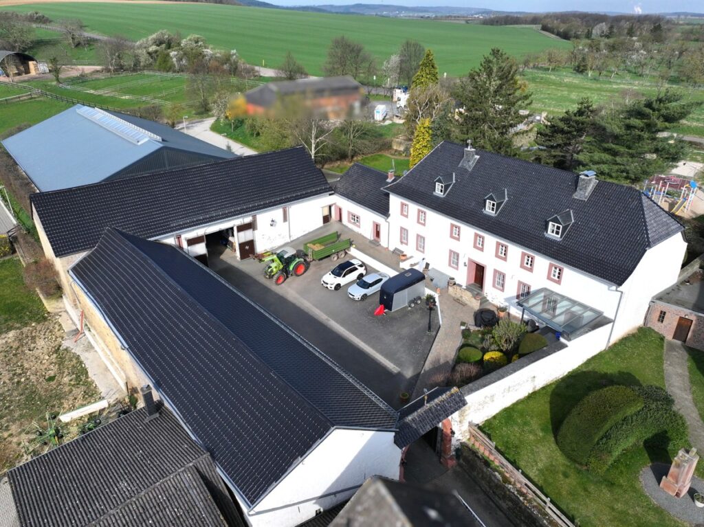 South-eastern view of the building