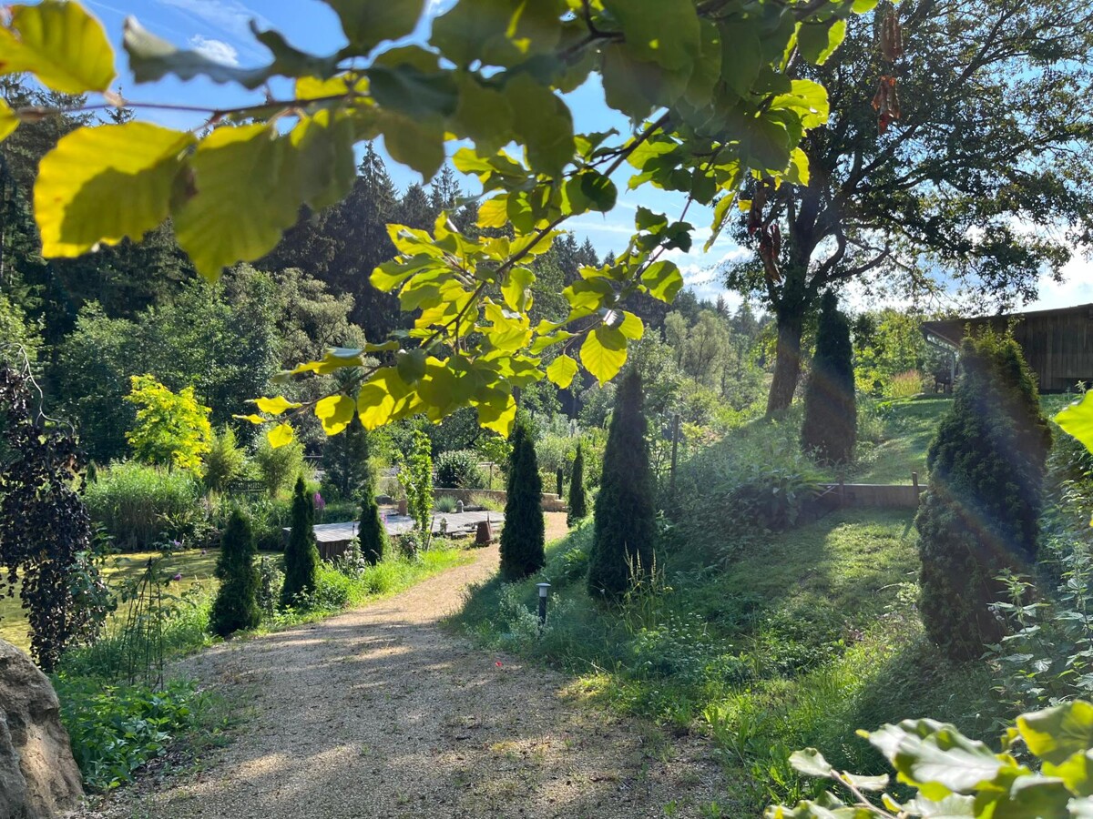 Blick in die Parkanlage
