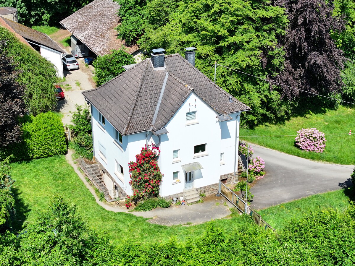 Vogelperspektive Wohnhaus